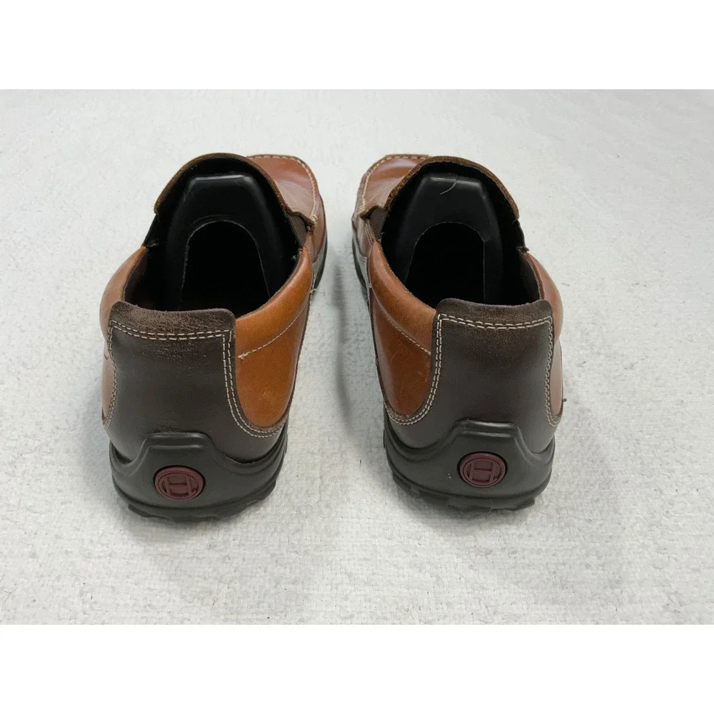 Cole Haan Mens Tan Brown Leather Slip On Loafers Venetian‎ Size 8.5 M